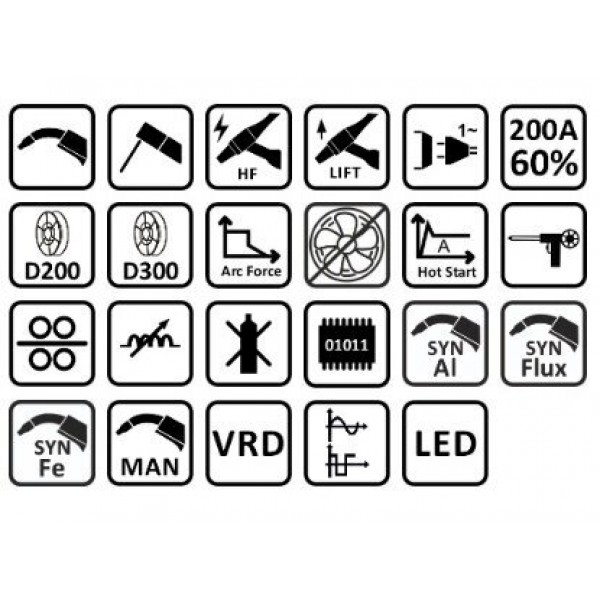 Suvirinimo pusautomatis Sherman DIGIMIG 224 MAXIWELDER, 200A, 230V